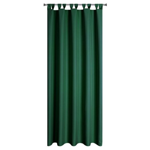 ZASŁONA GOTOWA GARDEN NA SZELKACH 155 X 220 CM CIEMNOZIELONY EUROFIRANY ZASŁONA GOTOWA GARDEN NA SZELKACH 155 X 220 CM CIEMNOZIELONY EUROFIRANY