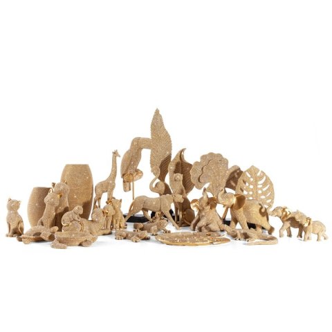 FIGURKA DEKORACYJNA ELDO 33 X 9 X 12 CM ZŁOTY EUROFIRANY FIGURKA DEKORACYJNA ELDO 33 X 9 X 12 CM ZŁOTY EUROFIRANY