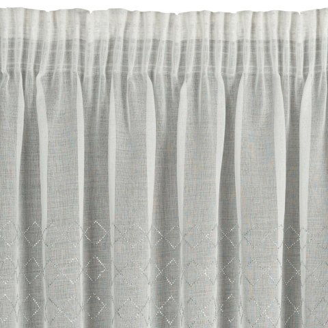 FIRANA GOTOWA KLEO NA TAŚMIE 140 X 270 CM BIAŁY EUROFIRANY FIRANA GOTOWA KLEO NA TAŚMIE 140 X 270 CM BIAŁY EUROFIRANY