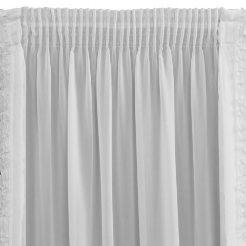 FIRANA GOTOWA LUISA 2 NA TAŚMIE 140 X 270 CM BIAŁY EUROFIRANY FIRANA GOTOWA LUISA 2 NA TAŚMIE 140 X 270 CM BIAŁY EUROFIRANY