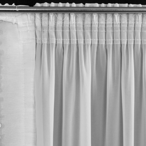 FIRANA GOTOWA LUISA 2 NA TAŚMIE 140 X 270 CM BIAŁY EUROFIRANY FIRANA GOTOWA LUISA 2 NA TAŚMIE 140 X 270 CM BIAŁY EUROFIRANY