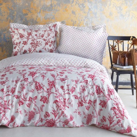 Pościel satyna bawełniana(P) ROSE BLANC/160x200 LUXURY Darymex Pościel satyna bawełniana(P) ROSE BLANC/160x200 LUXURY Darymex