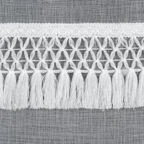 FIRANA GOTOWA KIRA 1 140 X 250 CM BIAŁY EUROFIRANY FIRANA GOTOWA KIRA 1 140 X 250 CM BIAŁY EUROFIRANY