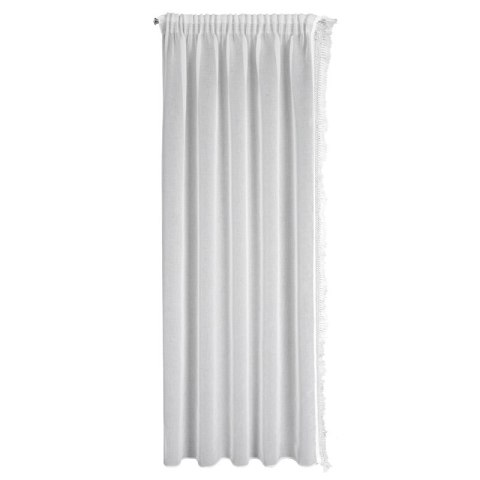 FIRANA GOTOWA KIRA 3 NA TAŚMIE 140 X 270 CM BIAŁY EUROFIRANY FIRANA GOTOWA KIRA 3 NA TAŚMIE 140 X 270 CM BIAŁY EUROFIRANY
