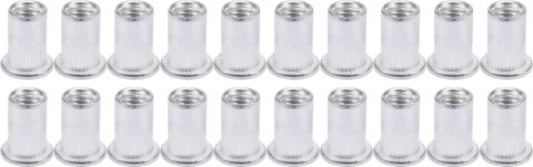 NITONAKRĘTKI ALUMINIOWE M6, 20SZT NITONAKRĘTKI ALUMINIOWE M6, 20SZT
