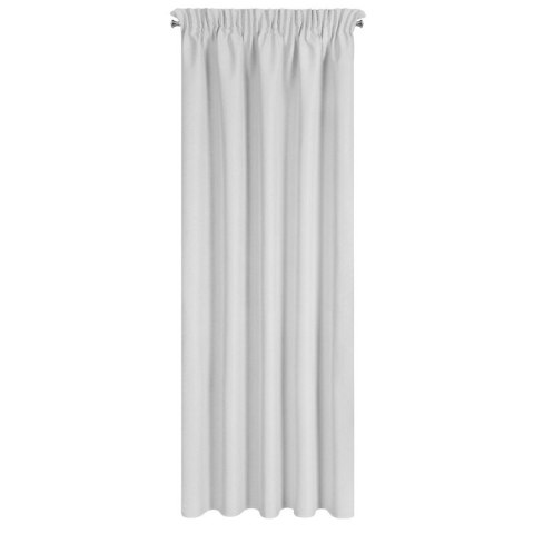 ZASŁONA GOTOWA SUZAN NA TAŚMIE 135 X 270 CM SREBRNY EUROFIRANY ZASŁONA GOTOWA SUZAN NA TAŚMIE 135 X 270 CM SREBRNY EUROFIRANY