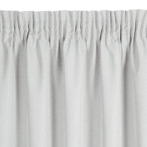 ZASŁONA GOTOWA SUZAN NA TAŚMIE 135 X 270 CM SREBRNY EUROFIRANY ZASŁONA GOTOWA SUZAN NA TAŚMIE 135 X 270 CM SREBRNY EUROFIRANY