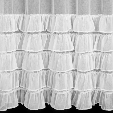 FIRANA GOTOWA DANI 1 NA TAŚMIE 140 X 270 CM BIAŁY EUROFIRANY FIRANA GOTOWA DANI 1 NA TAŚMIE 140 X 270 CM BIAŁY EUROFIRANY