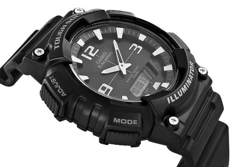 Zegarek Męski CASIO SOLAR AQ-S810W-1AVEF + BOX Zegarek Męski CASIO SOLAR AQ-S810W-1AVEF + BOX