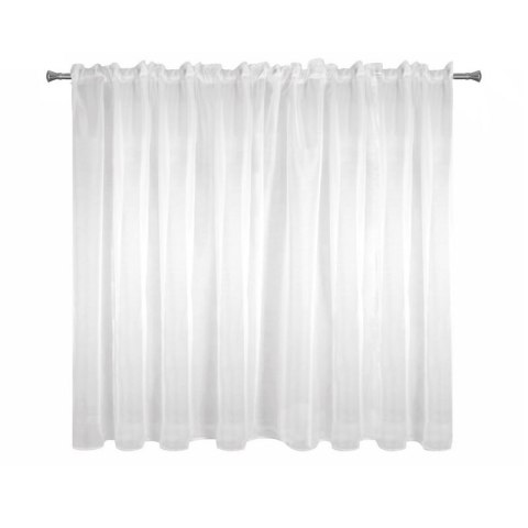 FIRANA GOTOWA LUCY NA TAŚMIE 350 X 150 CM BIAŁY EUROFIRANY FIRANA GOTOWA LUCY NA TAŚMIE 350 X 150 CM BIAŁY EUROFIRANY