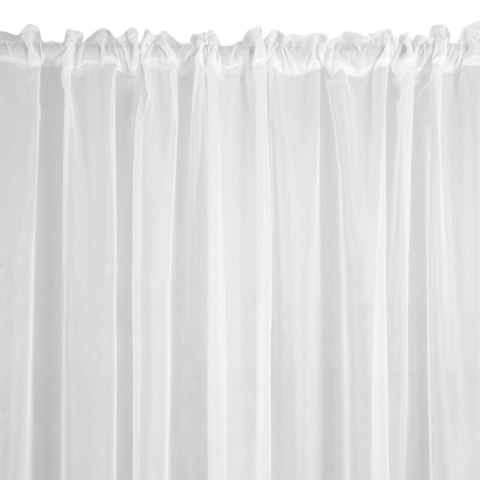 FIRANA GOTOWA LUCY NA TAŚMIE 350 X 150 CM BIAŁY EUROFIRANY FIRANA GOTOWA LUCY NA TAŚMIE 350 X 150 CM BIAŁY EUROFIRANY