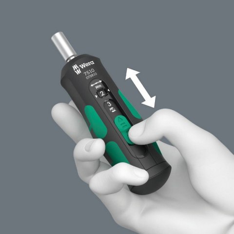 WKRĘTAK DYNAMOMETRYCZNY SAFE-TORQUE SPEED 7510,1-3 NM, 1/4'' WKRĘTAK DYNAMOMETRYCZNY SAFE-TORQUE SPEED 7510,1-3 NM, 1/4''
