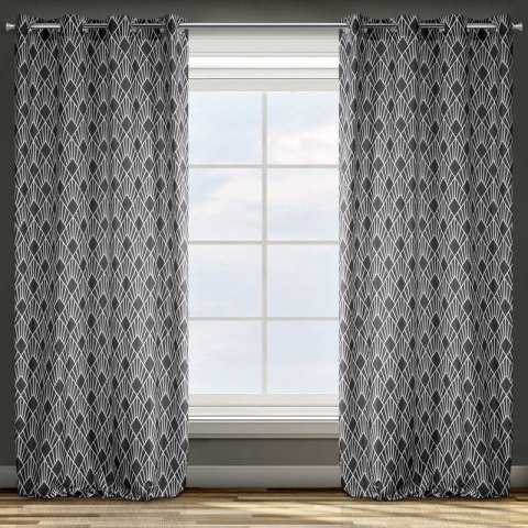 ZASŁONA GOTOWA D91 IDA 140 X 250 CM STALOWY EUROFIRANY ZASŁONA GOTOWA D91 IDA 140 X 250 CM STALOWY EUROFIRANY