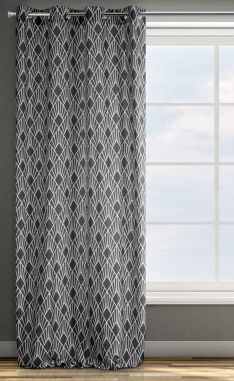 ZASŁONA GOTOWA D91 IDA 140 X 250 CM STALOWY EUROFIRANY ZASŁONA GOTOWA D91 IDA 140 X 250 CM STALOWY EUROFIRANY