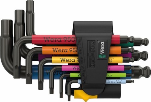 ZESTAW KLUCZY TRZPIENIOWYCH 950/9 HEX-PLUS MULTICOLOU 9CZR ZESTAW KLUCZY TRZPIENIOWYCH 950/9 HEX-PLUS MULTICOLOU 9CZR