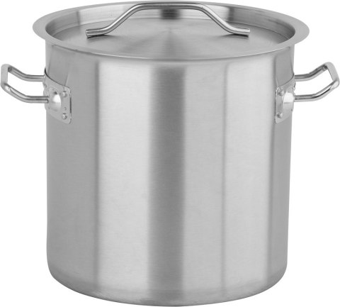 GARNEK WYSOKI Z POKRYWKĄ ZE STALI NIERDZEWNEJ 25X25 12L GARNEK WYSOKI Z POKRYWKĄ ZE STALI NIERDZEWNEJ 25X25 12L