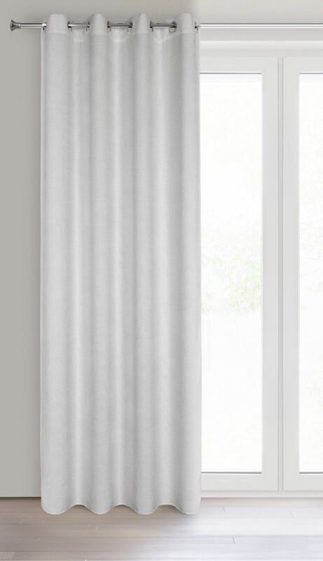 ZASŁONA GOTOWA ALETA 135 X 250 CM SREBRNY EUROFIRANY ZASŁONA GOTOWA ALETA 135 X 250 CM SREBRNY EUROFIRANY