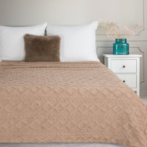 KOC D91 WARKOCZ 200 X 220 CM BEŻOWY EUROFIRANY KOC D91 WARKOCZ 200 X 220 CM BEŻOWY EUROFIRANY