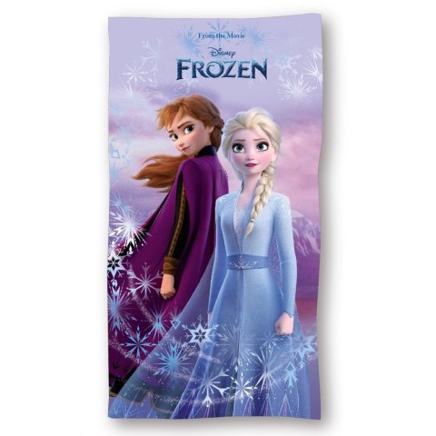 Ręcznik bawełniany 70x140 Frozen Anna i Elsa Faro Ręcznik bawełniany 70x140 Frozen Anna i Elsa Faro