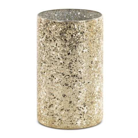 SZKLANY WAZON DEKORACYJNY MELIA (01) O 12 X 21 CM ZŁOTY EUROFIRANY SZKLANY WAZON DEKORACYJNY MELIA (01) O 12 X 21 CM ZŁOTY EUROFIRANY