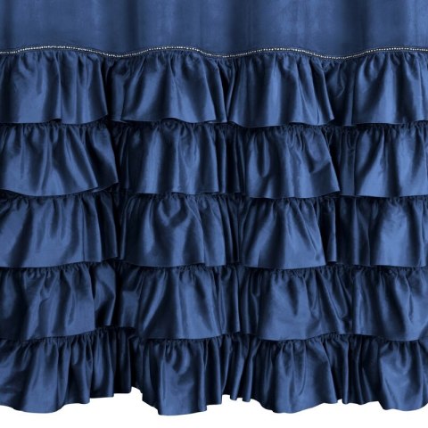 ZASŁONA GOTOWA CARLI NA TAŚMIE 140 X 250 CM GRANATOWY EUROFIRANY ZASŁONA GOTOWA CARLI NA TAŚMIE 140 X 250 CM GRANATOWY EUROFIRANY