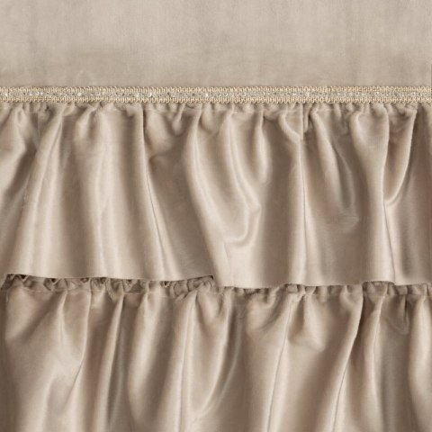 ZASŁONA GOTOWA CARLI NA TAŚMIE 140 X 270 CM BEŻOWY EUROFIRANY ZASŁONA GOTOWA CARLI NA TAŚMIE 140 X 270 CM BEŻOWY EUROFIRANY