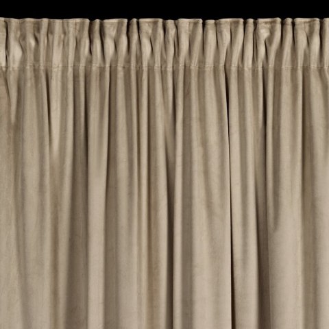 ZASŁONA GOTOWA CARLI NA TAŚMIE 140 X 270 CM CIEMNOBEŻOWY EUROFIRANY ZASŁONA GOTOWA CARLI NA TAŚMIE 140 X 270 CM CIEMNOBEŻOWY EUROFIRANY