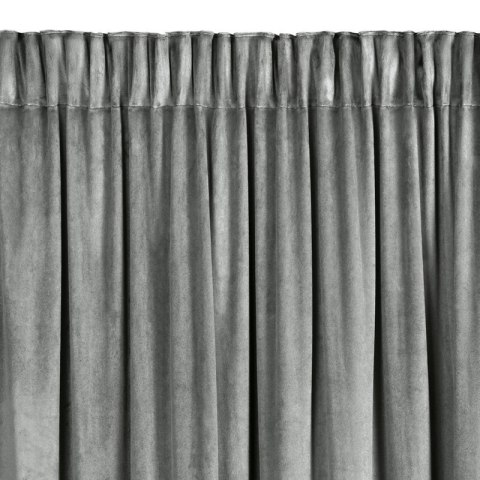 ZASŁONA GOTOWA CARLI NA TAŚMIE 140 X 270 CM SREBRNY EUROFIRANY ZASŁONA GOTOWA CARLI NA TAŚMIE 140 X 270 CM SREBRNY EUROFIRANY