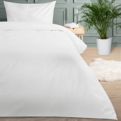 Poszewka hotelowa na zakładkę PASY 4mm biała/40x40 Darymex Poszewka hotelowa na zakładkę PASY 4mm biała/40x40 Darymex