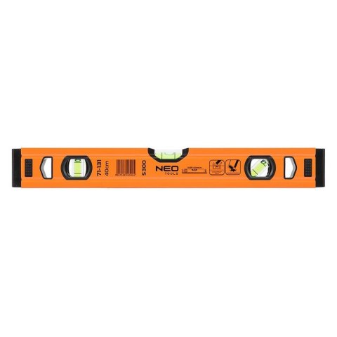 POZIOMICA ALUMINIOWA S300 3 LIBELLE 40CM. POZIOMICA ALUMINIOWA S300 3 LIBELLE 40CM.