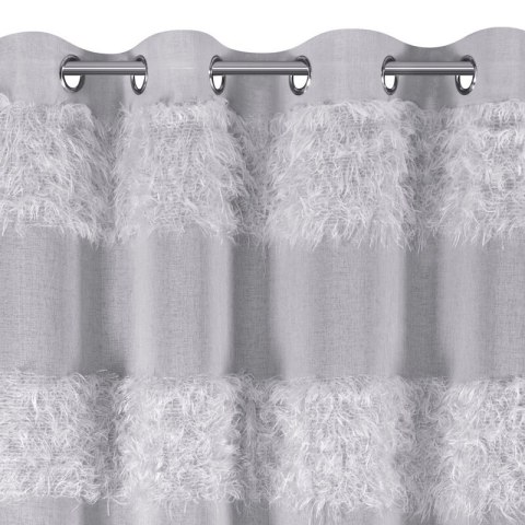 FIRANA GOTOWA MARGARET 140 X 250 CM SREBRNY EUROFIRANY FIRANA GOTOWA MARGARET 140 X 250 CM SREBRNY EUROFIRANY