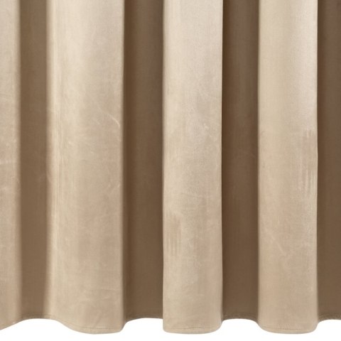 ZASŁONA GOTOWA AURA 140 X 250 CM CIEMNOBEŻOWY EUROFIRANY ZASŁONA GOTOWA AURA 140 X 250 CM CIEMNOBEŻOWY EUROFIRANY
