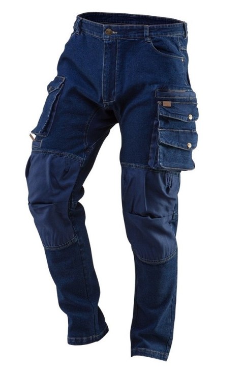SPODNIE ROBOCZE DENIM, ROZMIAR XL SPODNIE ROBOCZE DENIM, ROZMIAR XL