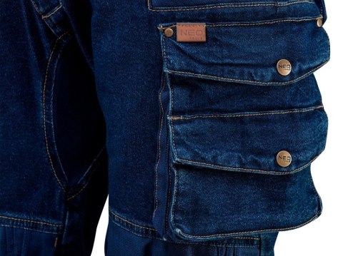 SPODNIE ROBOCZE DENIM, ROZMIAR XL SPODNIE ROBOCZE DENIM, ROZMIAR XL
