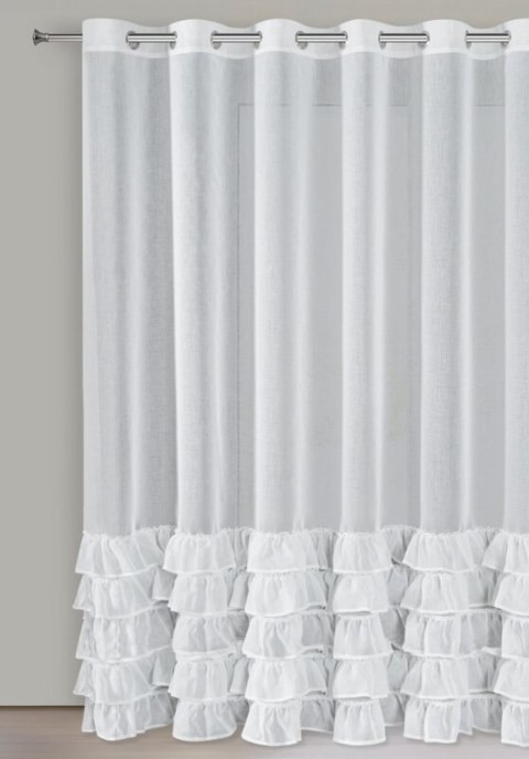 FIRANA GOTOWA DANI 1 300 X 250 CM BIAŁY EUROFIRANY FIRANA GOTOWA DANI 1 300 X 250 CM BIAŁY EUROFIRANY
