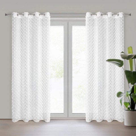 ZASŁONA GOTOWA AURELIA 135 X 250 CM BIAŁY EUROFIRANY ZASŁONA GOTOWA AURELIA 135 X 250 CM BIAŁY EUROFIRANY