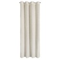 ZASŁONA GOTOWA TIFFANY 135 X 250 CM KREMOWY EUROFIRANY