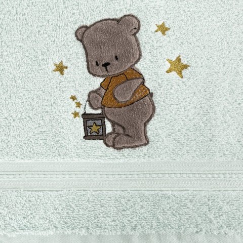 RĘCZNIK DZIECIĘCY BABY62 50 X 90 CM JASNOMIĘTOWY EUROFIRANY RĘCZNIK DZIECIĘCY BABY62 50 X 90 CM JASNOMIĘTOWY EUROFIRANY