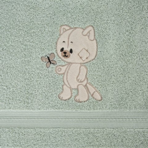 RĘCZNIK DZIECIĘCY BABY66 100 X 100 CM MIĘTOWY EUROFIRANY RĘCZNIK DZIECIĘCY BABY66 100 X 100 CM MIĘTOWY EUROFIRANY
