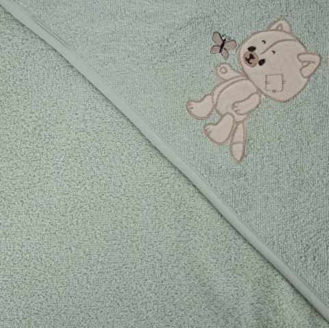 RĘCZNIK DZIECIĘCY BABY66 100 X 100 CM MIĘTOWY EUROFIRANY RĘCZNIK DZIECIĘCY BABY66 100 X 100 CM MIĘTOWY EUROFIRANY