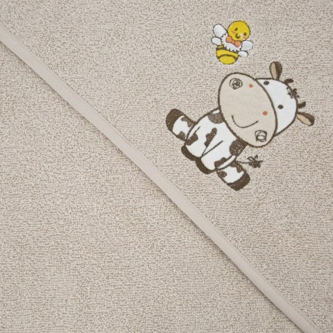 RĘCZNIK DZIECIĘCY BABY67 100 X 100 CM BEŻOWY EUROFIRANY RĘCZNIK DZIECIĘCY BABY67 100 X 100 CM BEŻOWY EUROFIRANY