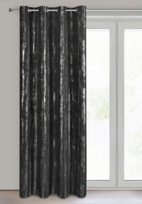 ZASŁONA GOTOWA LIBI 140 X 250 CM CZARNY EUROFIRANY ZASŁONA GOTOWA LIBI 140 X 250 CM CZARNY EUROFIRANY