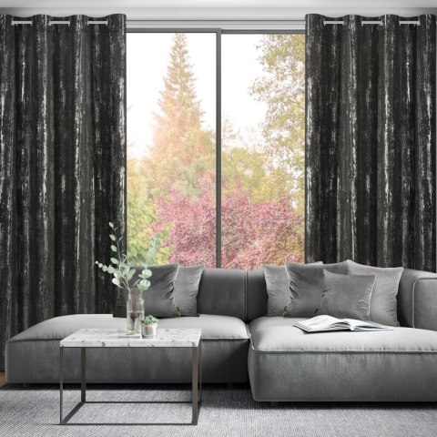 ZASŁONA GOTOWA LIBI 140 X 250 CM CZARNY EUROFIRANY ZASŁONA GOTOWA LIBI 140 X 250 CM CZARNY EUROFIRANY
