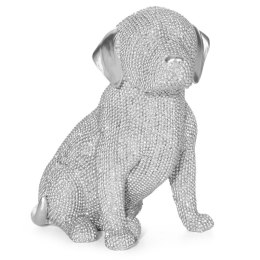 FIGURKA DEKORACYJNA ELDO 14 X 9 X 16 CM SREBRNY EUROFIRANY