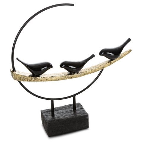 FIGURKA DEKORACYJNA SEMA (02) O 36 X 36 CM CZARNY EUROFIRANY FIGURKA DEKORACYJNA SEMA (02) O 36 X 36 CM CZARNY EUROFIRANY