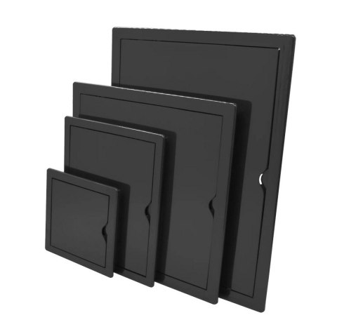 DRZWICZKI REWIZYJNE PLASTIKOWE Z ABS 100*100MM GRAFIT DRZWICZKI REWIZYJNE PLASTIKOWE Z ABS 100*100MM GRAFIT
