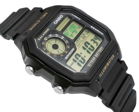 Zegarek Męski CASIO AE-1200WH-1BVDF + BOX Zegarek Męski CASIO AE-1200WH-1BVDF + BOX