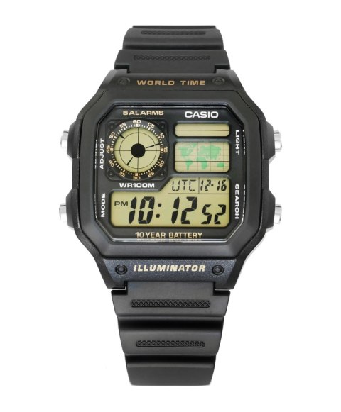 Zegarek Męski CASIO AE-1200WH-1BVDF + BOX Zegarek Męski CASIO AE-1200WH-1BVDF + BOX
