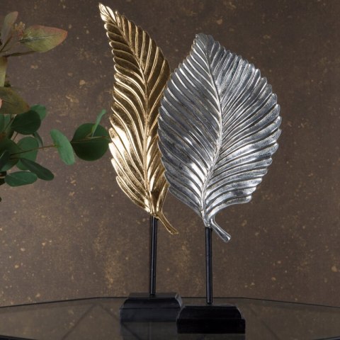 FIGURKA DEKORACYJNA LIFI 11 X 8 X 44 CM ZŁOTY EUROFIRANY FIGURKA DEKORACYJNA LIFI 11 X 8 X 44 CM ZŁOTY EUROFIRANY