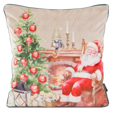 POSZEWKA ŚWIATECZNA 129 45 X 45 CM BEŻOWY EUROFIRANY POSZEWKA ŚWIATECZNA 129 45 X 45 CM BEŻOWY EUROFIRANY